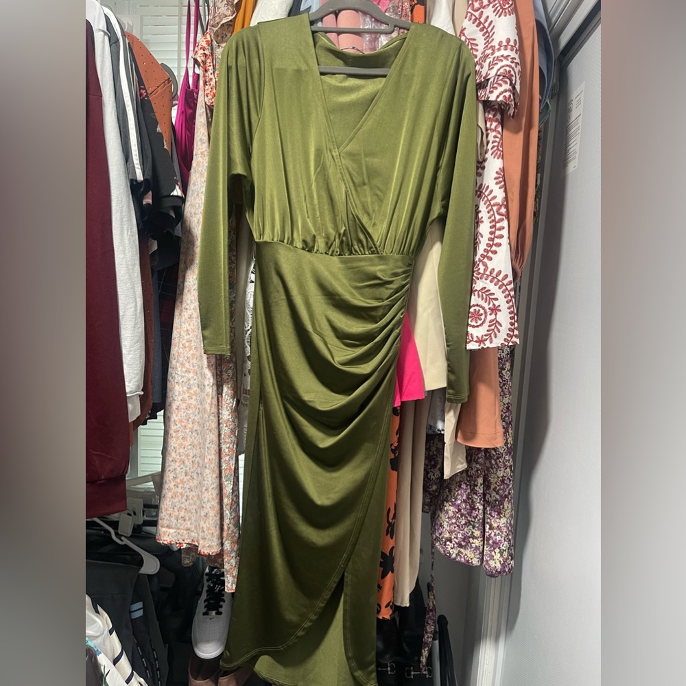 Satin dress